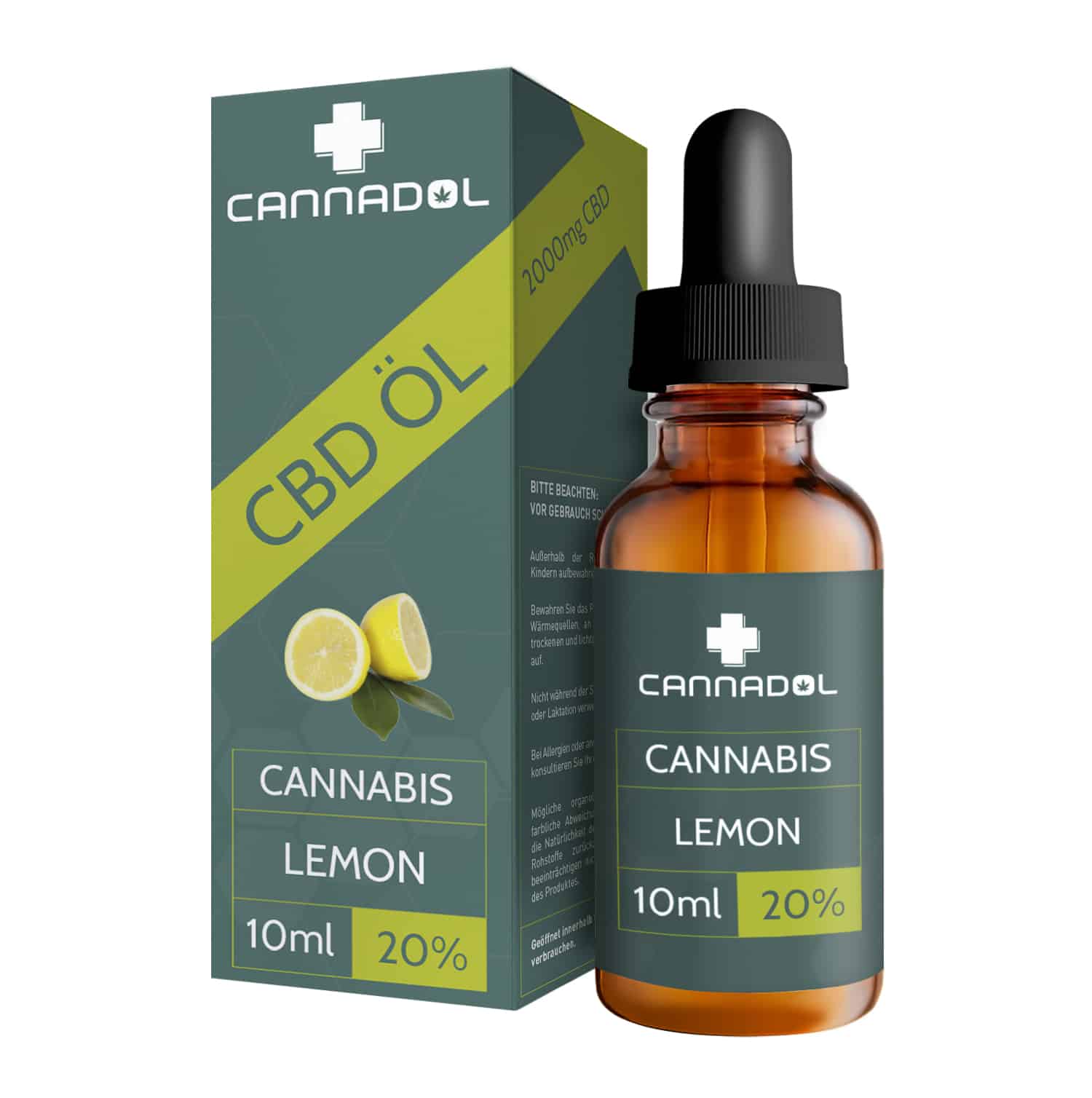 Cannadol CBD-Öl Vollspektrum Lemon