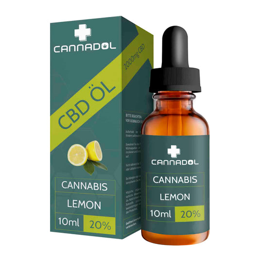 Cannadol CBD-Öl Vollspektrum Lemon