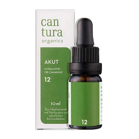 Cantura Organics Akut Bio Hanföl CBD-Öl