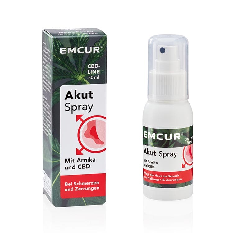 Emcur Akut CBD-Spray mit Arnika