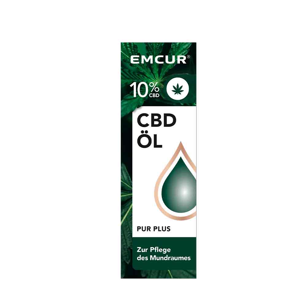 Emcur CBD-Öl zur Pflege des Mundraumes