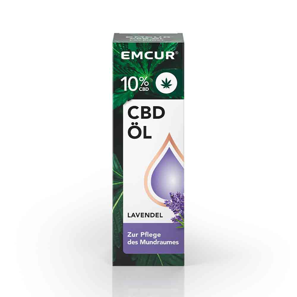 Emcur CBD-Öl zur Pflege des Mundraumes