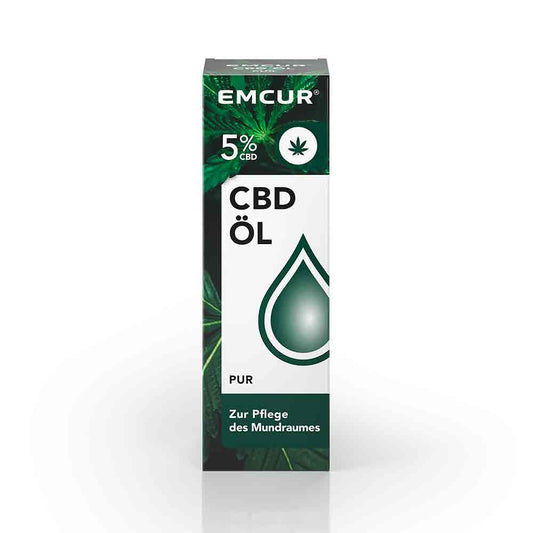 Emcur CBD-Öl zur Pflege des Mundraumes