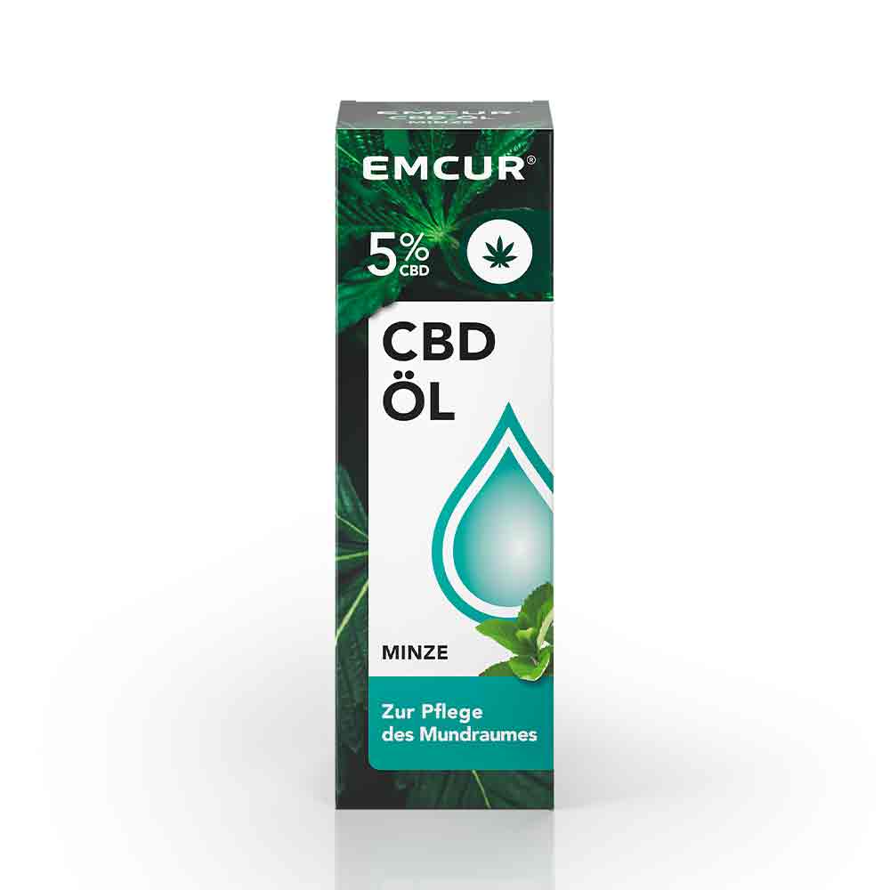 Emcur CBD-Öl zur Pflege des Mundraumes