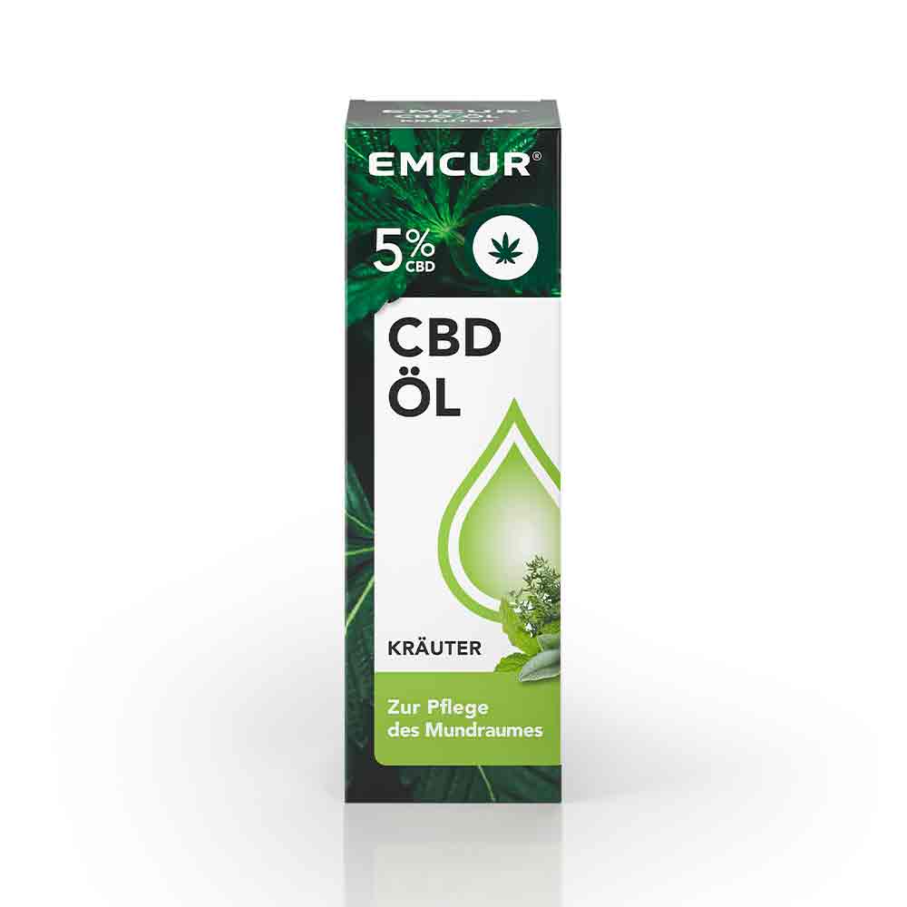 Emcur CBD-Öl zur Pflege des Mundraumes