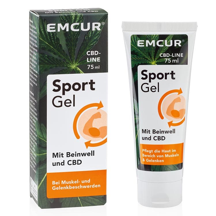 Emcur CBD Sportgel mit Beinwell