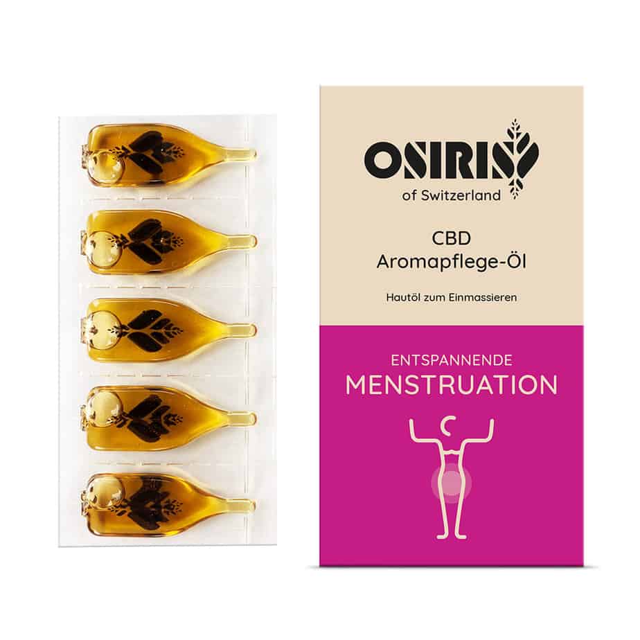 Osiris Menstruation CBD Aromapflege CBD-Öl