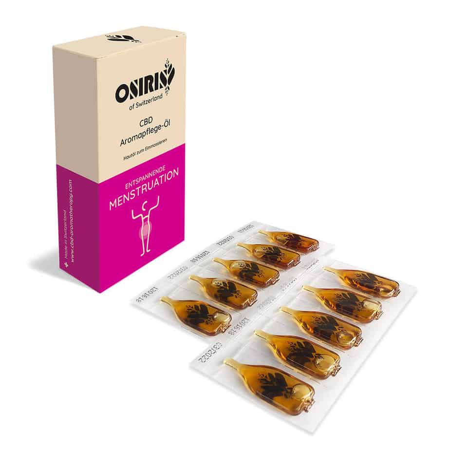 Osiris Menstruation CBD Aromapflege CBD-Öl